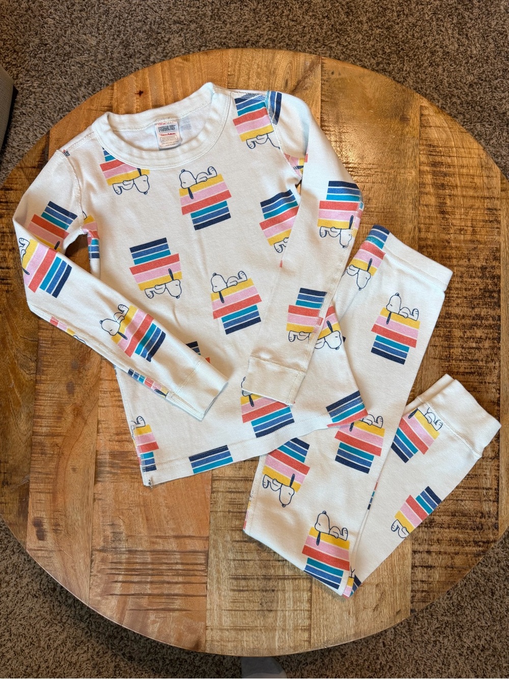 Peanuts Snoopy x Hanna Andersson Long Sleeve Pajama Set